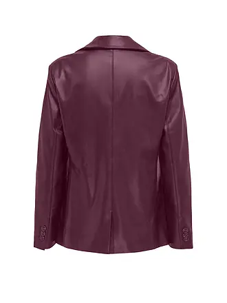 ONLY | Veste aspect cuir ONLVERONA | beere